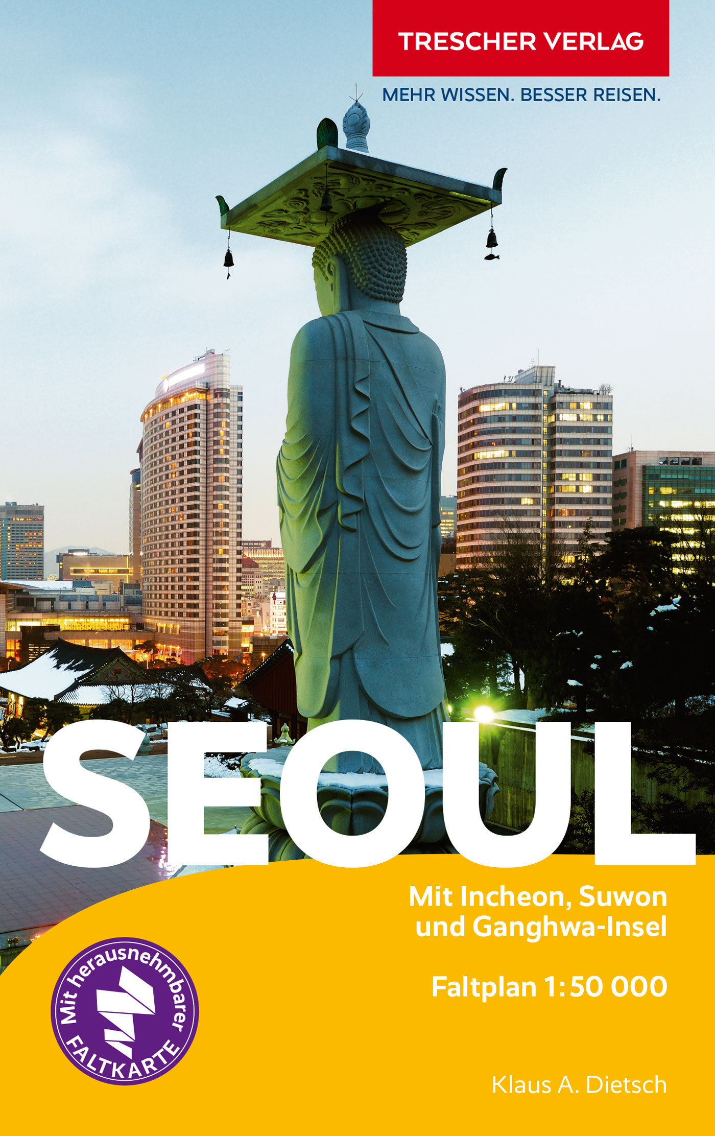 Cover Trescher-Reiseführer Seoul 2024
