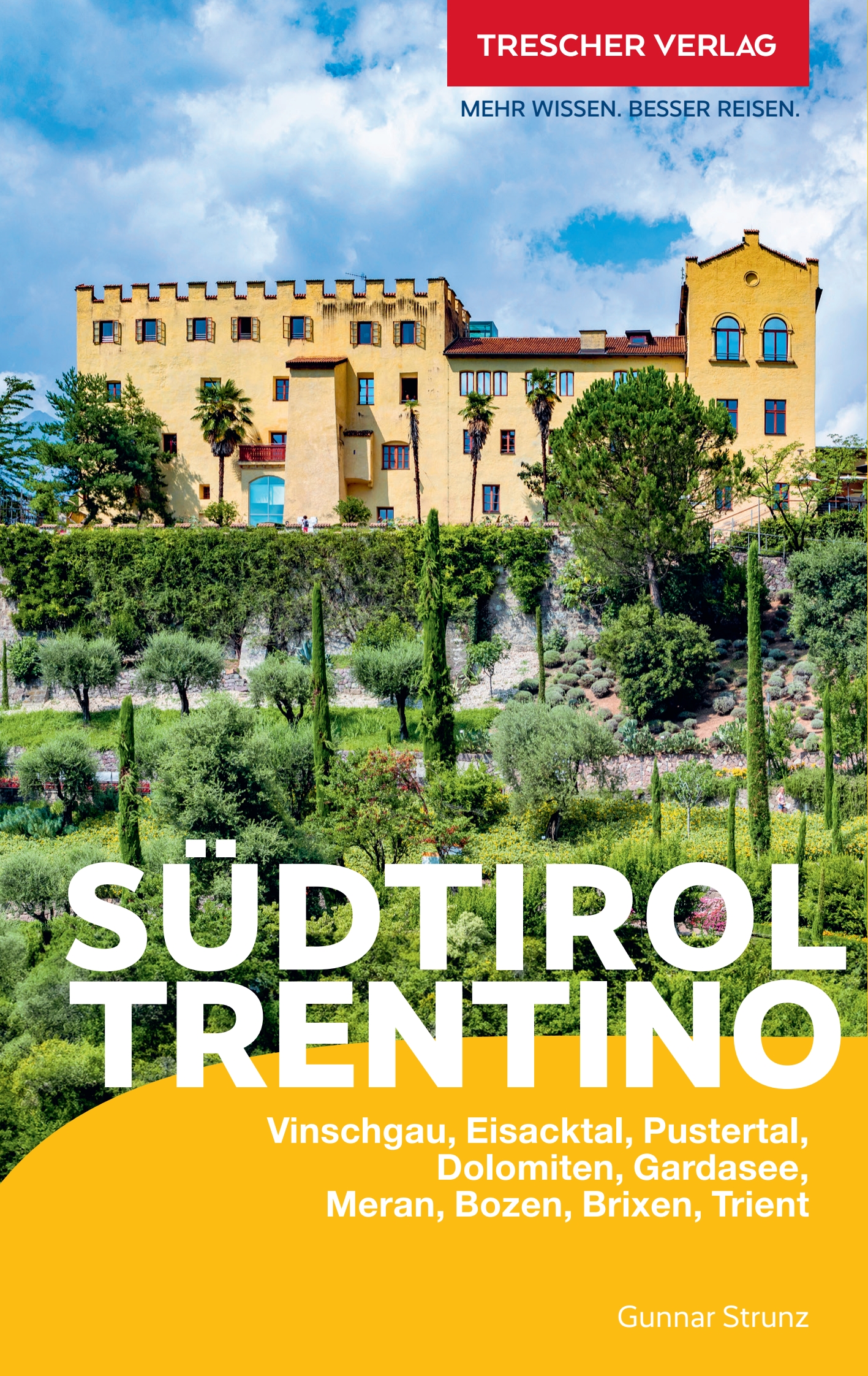Cover Trescher-Reiseführer Südtirol und Trentino 2024